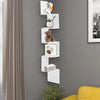 5 Tier Corner Shelf Floating Wall Shelves Storage Display Bookcase Home Decor UK