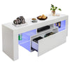 TV Unit Cabinet Cupboard Sideboard TV Stand RGB Light Living Room Table