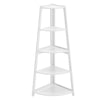5-Tier Corner Shelf Ladder Bookshelf Bookcase Rack for Plant/Book/Trophy Display
