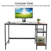 Computer Desk Working Study Writing PC Table Home Office Student with Book Shelf