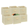 Foldable Canvas Storage Collapsible Folding Box Fabric Cubes Kids Toys