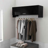 Wardrobe Engineered Wood Cabinet Hanger Clothes Organiser Multi Colours