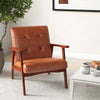 Modern Accent Chair Upholstered Leisure Chair Lounge Chair Tufted Armchair