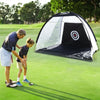 Foldable Golf Net Training Aid Practice Driving Net Cage System Hitting Chipping