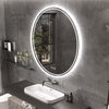 600mm Round Bathroom Mirror Smart LED Backlit Antifog Shower Room Mirror Memory