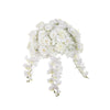 Artificial Rose Hydrangea Flowers Bouquet Leaves Balls Wedding Home Garden Decor