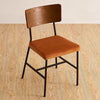 2* Velvet Dining Chairs Soft Padded Seat Metal Leg Modern Office Kitchen