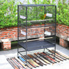 Large Metal Birds Cages Parrot Canary Budgie Finch Cockatiel Bird Cage 132cm NWE