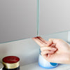 White Bathroom Mirror Cabinet Wall Mounted Storage LED Unit Corner Wooden Shelf