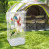 36"Metal Large Bird Parrot Cage For Canary Budgie Cockatiel with 3 Toys