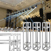 3 Pack Heavy Duty Lighting Truss Frame Square Tube DJ Stage Backdrop Stand