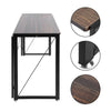 Modern Simple Home Folding Desk PC Laptop Table Office Study Workstation Shelves