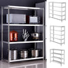 120/150cm Modern Kitchen Storage Rack Display Rack Shelving 304 Stainless Steel