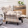 Wing High Back Accent Armchair Sofa Cushioned Seats Single Couches Chairs Sofa