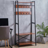 Hall Metal Coat Hat Shoe Rack Stand Clothes Bench Stand Hanger Shelves Storage