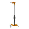 Hydraulic Transmission Jack with Wheels Garage Swivel Lift Hoist Support 0.5 Ton