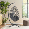 Heavy Duty Cocoon Egg Chair Hanging Swing Textilene Garden Indoor Outdoor Chairs