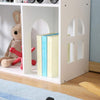 Large Wooden Bookcase for Kids Book Shelf Toy Organizer Display Stand Doll House