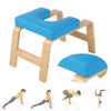 Yoga Headstand Chair Inversion Bench Exercise Fitness Stool PU Workbench Gym