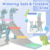 4 in1 Kids Baby Toddler Swing Slide & Climber Set In/Outdoor Boys Girls Toy NS