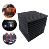 12/24PCS Acoustic Panels Tiles Studio Sound Proofing Insulation Closed Cell Foam