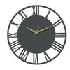 Round 30cm Kitchen Living Room Wall Clock Roman Numeral Skeleton Home Office