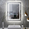 35x27" LED Bathroom Mirror Vanity Mirror Memory Touch Button Waterproof Mirror