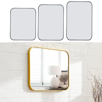 Modern Large Wall Hanging Mirror Metal Frame Decorative Mirrors Bathroom Hallway