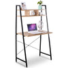 Home Office Computer Desk with Shelves Writing Table for PC Laptop Study Reading
