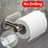 Self Adhesive Toilet Roll Holder Bar Towel Ring Rail Stainless-Stee