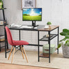 Computer Writing Desk PC Table Study Gaming w/2 Shelves Home Office Accessories