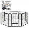Large 6/8Panel Pet Dog Cat Playpen Tent Heavy Duty Fence Kennel Cage Crate Fence