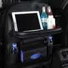 Travel Folding PU Car Table Back Seat Tidy Organiser Pad Laptop Holder Tray