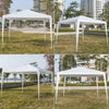 Outdoor Canopy 10x10 FT Party Wedding Tent Heavy Duty Gazebo Pavilion Tent White