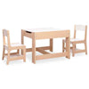 Children's Table with 2 Chairs MDF Detachable Rugged multifunction