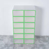 12x White Clear Shoe Storage Boxes Drawer Stackable Foldable Durable Organiser