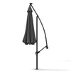 3(m) LED Cantilever Parasol Outdoor w/ Fairy Solar Lights Garden Banana Umbrella