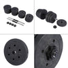 Weight Dumbbell Set 30kg Adjustable Cap Dumbbell Lifting Training Body Workout