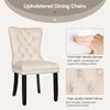 1/2/4/6 Velvet Dining Chairs Accent Windsor Chair Kitchen Dressing Room Bedroom