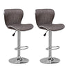 1/2/4/6x Bar Stools Gas Lift Swivel Faux Leather Kitchen Breakfast Counter Salon