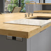 Solid Oak Worktop, Real Wood Worktops, Counter Top Kitchen Breakfast Bar Island