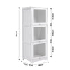3 Cube Bookcase Shelf Display Furniture Storage Shelving Unit Living room Office