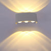 Modern LED Wall Lights Up Down Light Sconce Indoor Bedroom Home Lamp Warm White