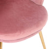 Lounge Dining Chairs Dressing Stool Chair Velvet Seat Back Luxury Armchairs