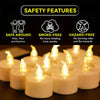 LED Flameless Candle Battery Operated Tea Light Flickering Celebrate UK Stock