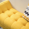 Modern Rolled Arm Bench Bed End Ottoman Sofa Seat Footrest Bedroom Entryway