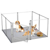 Foldable Puppy Playpen Fertility Whelping Enclosure Fence Exercise Pen Dog Crate