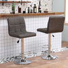 1/2/4/6x Bar Stools Gas Lift Swivel Faux Leather Kitchen Breakfast Counter Salon