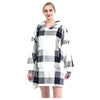 Hoodie Blanket Reversible Oversized Ultra Plush Sherpa Giant Hooded Sweatshirt