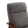 Recliner Armchair Fabric Chair Wing Back Sofa Lounge Chair Adjustable Footrest